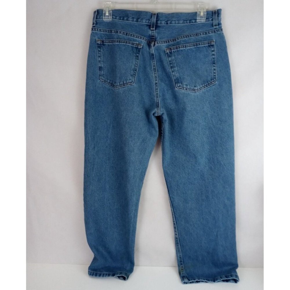 George Men's Relaxed Fit Bootcut Jeans Size 34x29